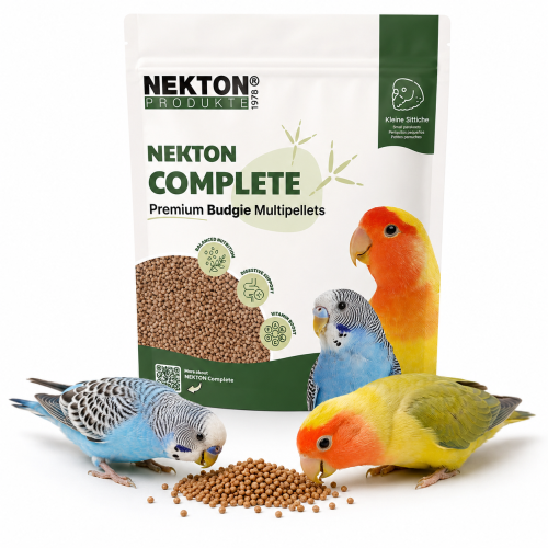 NEKTON Complete Budgie Multi-Pellets 1 kg – aliment complet en granulés pour perruches ondulées ParrotPlanet.fr