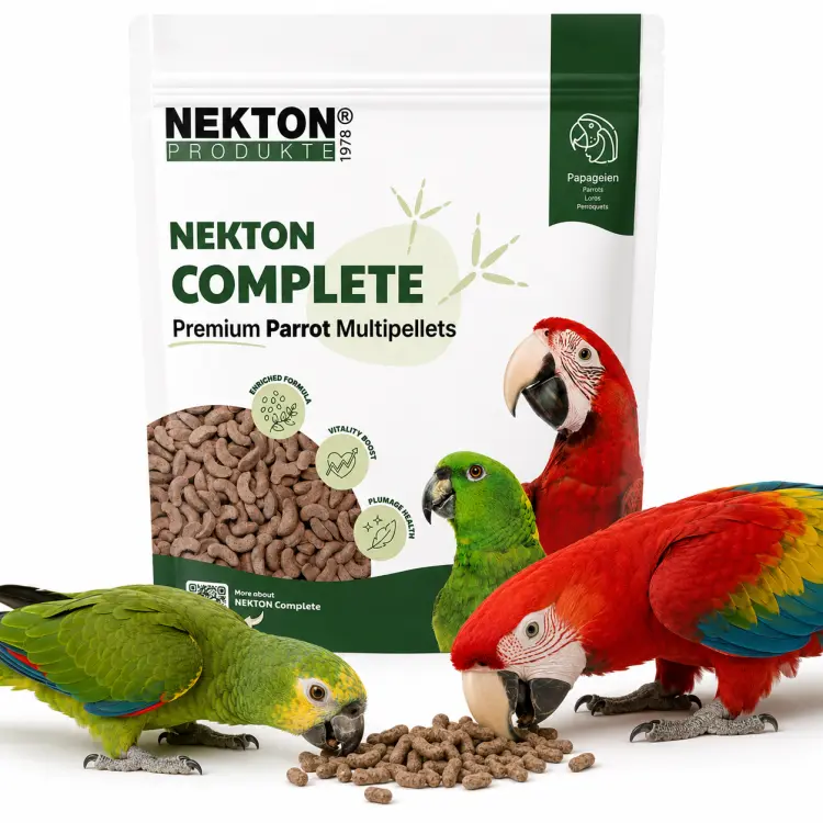 NEKTON Complete Parrot Multi-Pellets 1,5 kg – granulés complets pour grands perroquets ParrotPlanet.fr