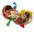 Coco Stack – jouet suspendu en noix de coco et bois pour perroquets 13 × 40 cm  ParrotPlanet