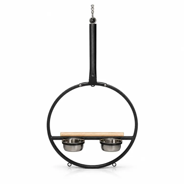 Montana Ring – perchoir suspendu pour perroquets moyens et grands 60 × 120 cm ParrotPlanet.fr