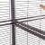 Cage pour perroquets Montana Arkansas II foncée – cage pour tous les perroquets de grande et moyenne taille ParrotPlanet.fr