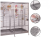Cage pour perroquets Montana Arkansas II Platinum claire – cage pour tous les perroquets de grande et moyenne taille ParrotPlanet.fr