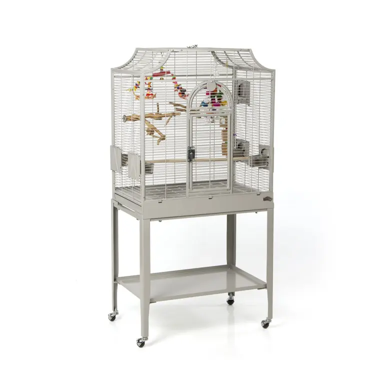 Montana Madeira I Platinum – cage pour petits et moyens perroquets ParrotPlanet.fr