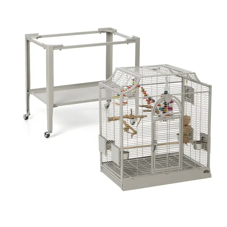 Montana Madeira I Platinum – cage pour petits et moyens perroquets ParrotPlanet.fr