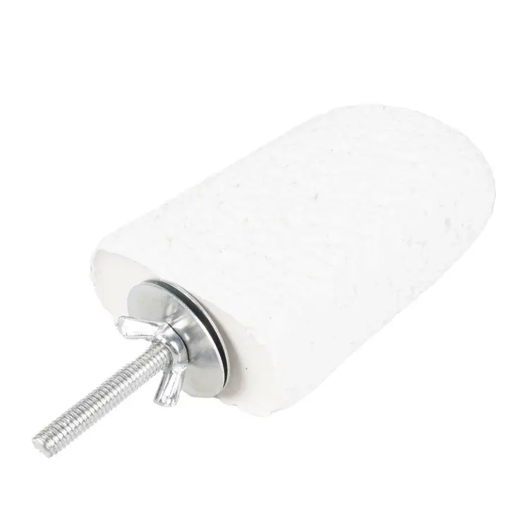 Duvo plus plateforme minérale au calcium pour perroquets – perchoir pour l’entretien du bec et des griffes ParrotPlanet.fr