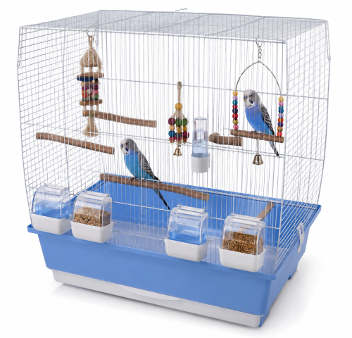 Cage pour perruches ondulées, canaris et petits oiseaux 59 × 38 × 56 cm od ParrotPlanet.pl