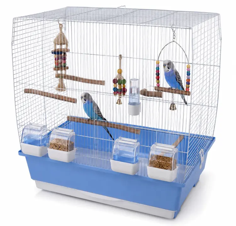 Cage pour perruches ondulées, canaris et petits oiseaux 59 × 38 × 56 cm od ParrotPlanet.pl