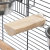 Perchoir plat en bois de Java pour perroquets – taille M 20 cm ParrotPlanet.fr