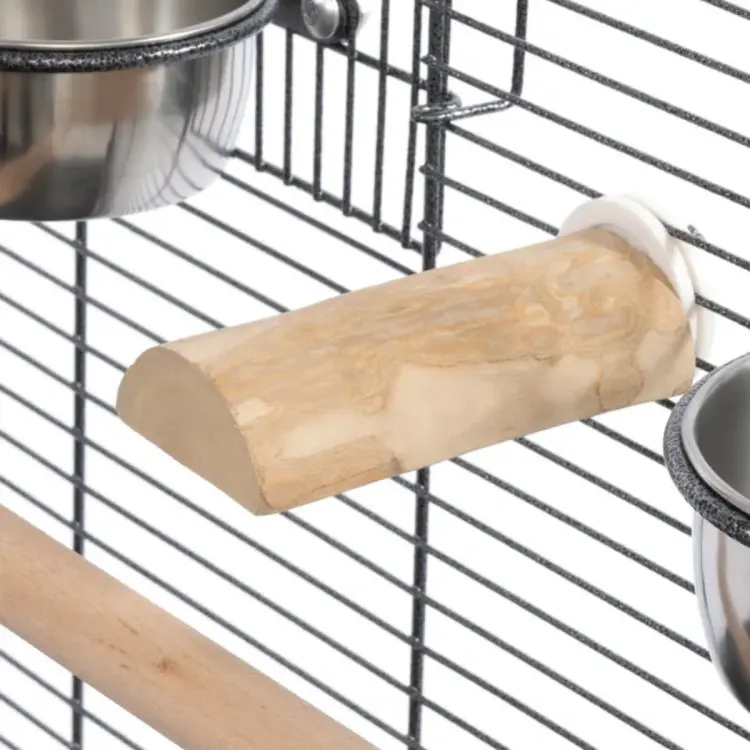 Perchoir plat en bois de Java pour perroquets – 10 cm ParrotPlanet.fr