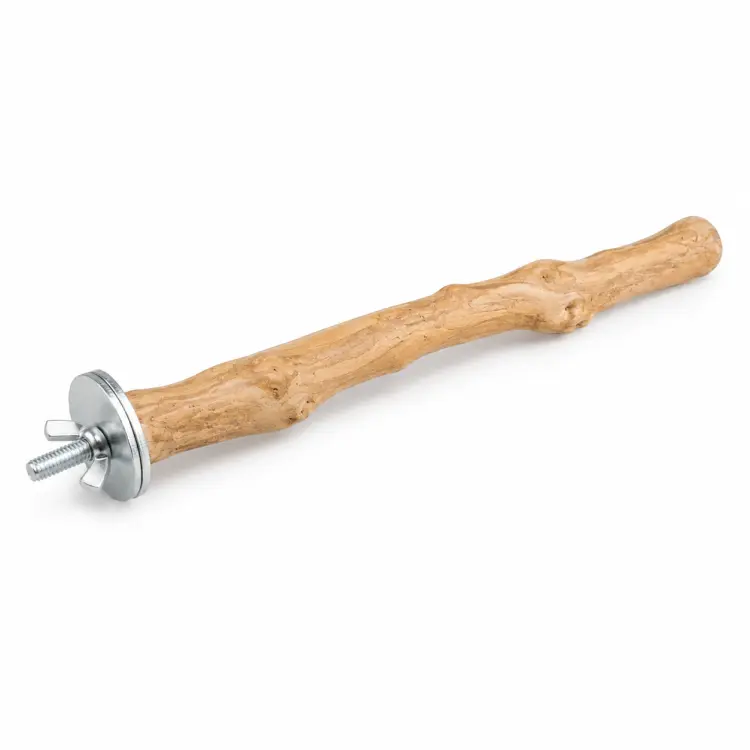 Perchoir Java M pour perroquets – bois naturel de caféier, 30 cm, Ø env. 3 cm ParrotPlanet.fr