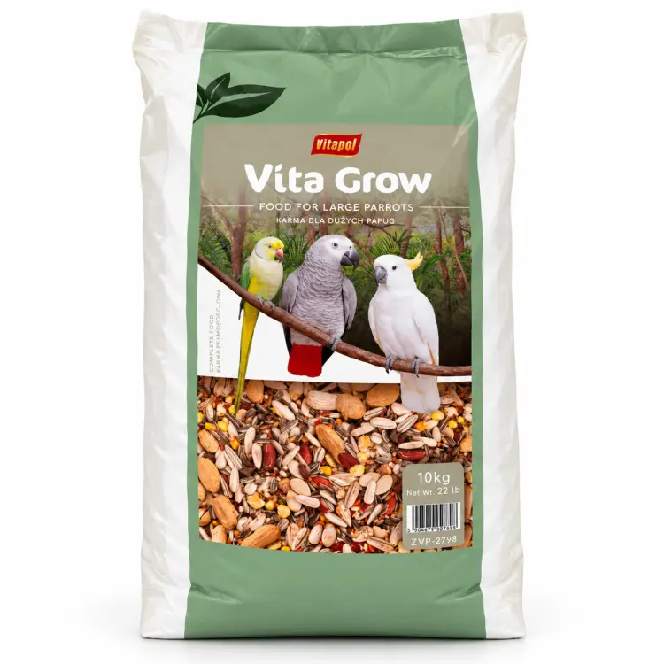 Vita Grow karma pełnoporcjowa dla dużych papug 10kg od ParrotPlanet.pl