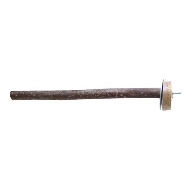 Żerdź dla małych papug z drzewa orzechowego 25 x 1,7 cm od ParrotPlanet.pl