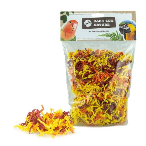 Crinkle Paper Sun Mix - Zestaw kolorowego papieru W KOLORZE SŁONCA do napełniania zabawek od ParrotPlanet.pl