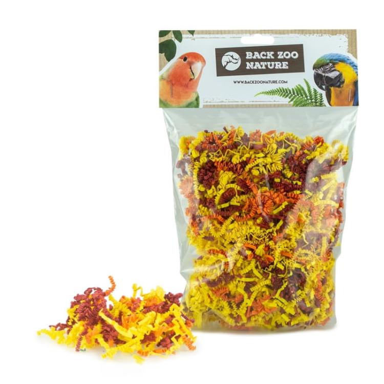 Crinkle Paper Sun Mix - Zestaw kolorowego papieru W KOLORZE SŁONCA do napełniania zabawek od ParrotPlanet.pl