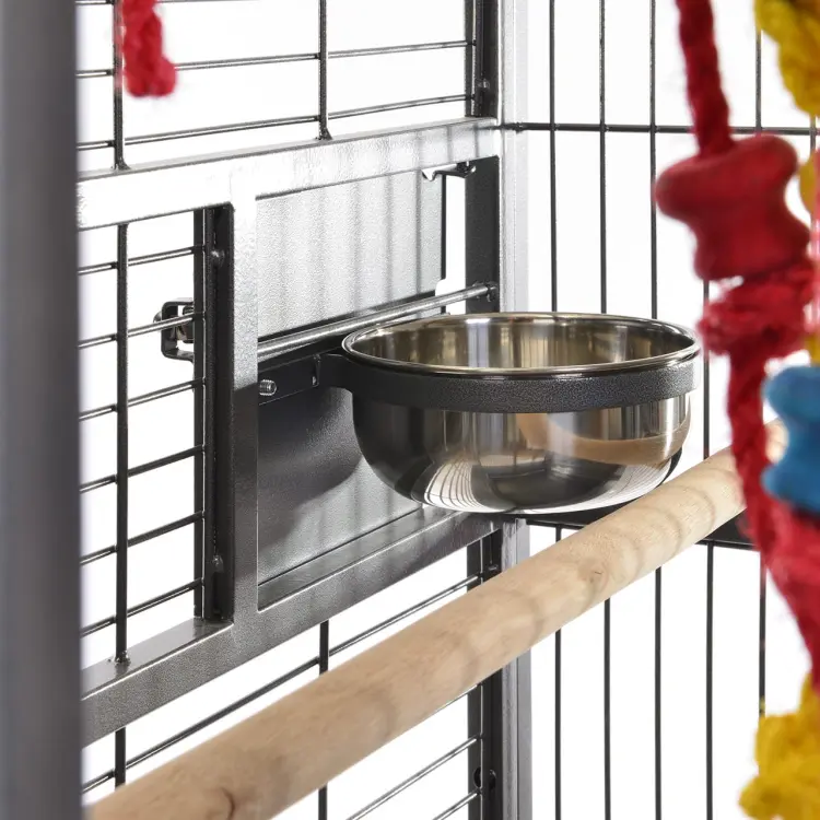 Montana XXL Palace Dark – très grande cage pour grands perroquets ParrotPlanet.fr