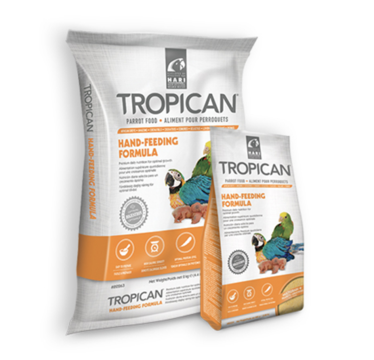 Hagen Hari Tropican Hand Feeding Formula - Pokarm do ręcznego karmienia piskląt 2kg od ParrotPlanet.pl
