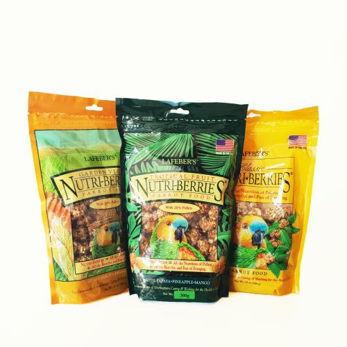Coffret Lafeber pour perroquets moyens et grands – 3 variétés de NutriBerries à prix spécial