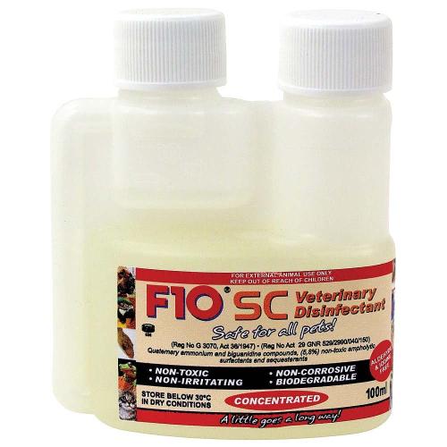 F10 Super Concentrate - Koncentrat do dezynfekcji stosowany przy papugach 100ml