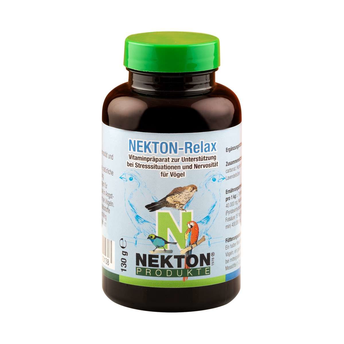 NEKTON Relax- Naturalne odprężenie dla wszystkich gatunków Papug 130g -  ParrotPlanet.pl wyłączny dystrybutor Nekton w Polsce