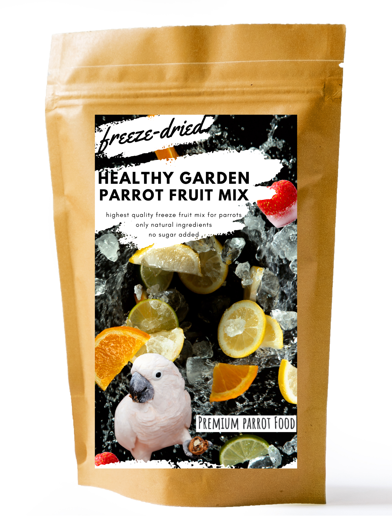 Premium Parrot Food - Healthy Garden Fruit Mix - dla wszystkich papug 40g od ParrotPlanet.pl